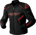 S1 D3O TEXTILE JACKET BLACK/GREY/RED MD