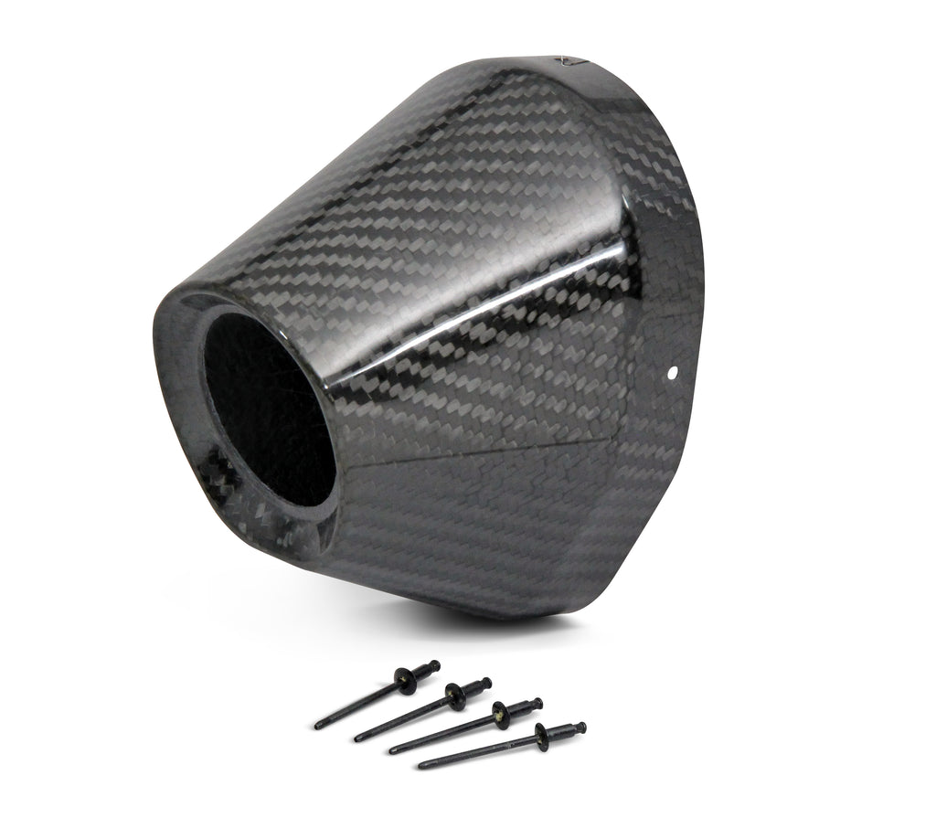 Exhaust Carbon End Cap