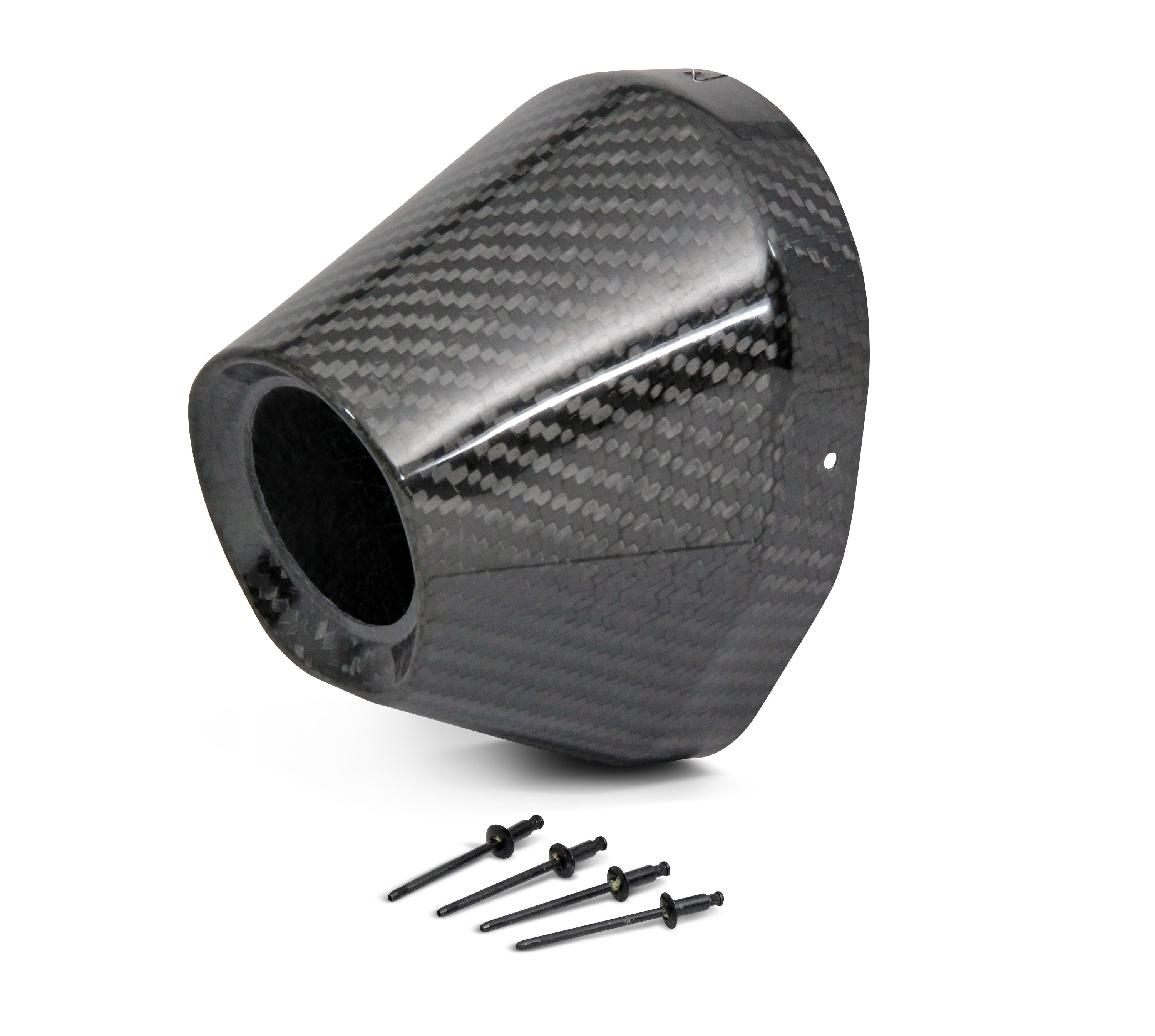 Exhaust Carbon End Cap