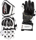 TRACTECH EVO 4 CE LADIES GLOVE WHITE/BLACK LEATHER XL