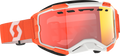 FURY SNOWCROSS GOGGLE ORANGE ENHANCER RED CHRM