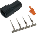 Deutsch DTM Receptacle W/Stamped Terminals and Wedgelock