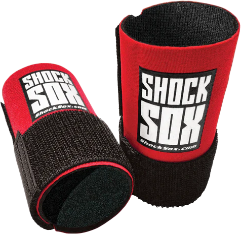 SHOCK SOX  4"C  RED CONVENTIONAL FORKS
